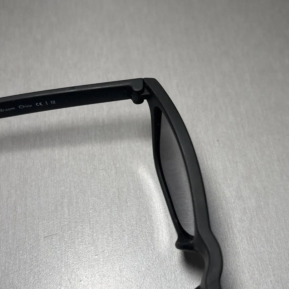 Goodr Sunglasses Back 9 Blackout Black Polarized Sports Active Running Golf